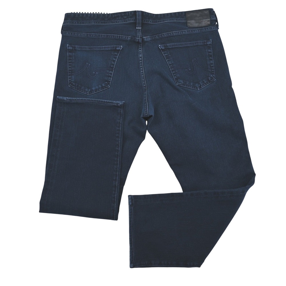 AG Adriano Goldschmied The Graduate Jeans 38x34 Men Dark Blue Denim 360 Stretch